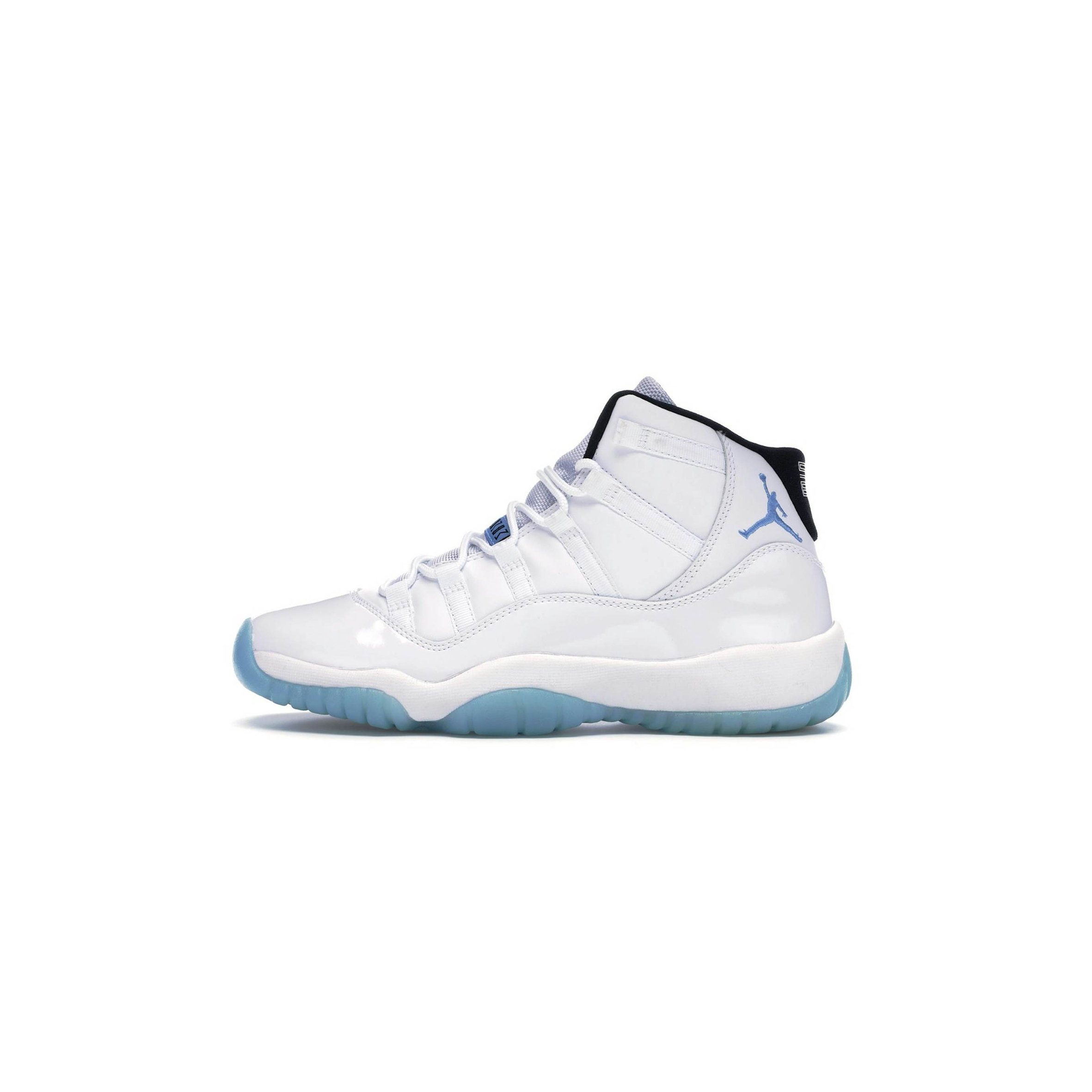 AIR JORDAN 11 RETRO GS COLUMBIA  LEGEND BLUE 378038-104